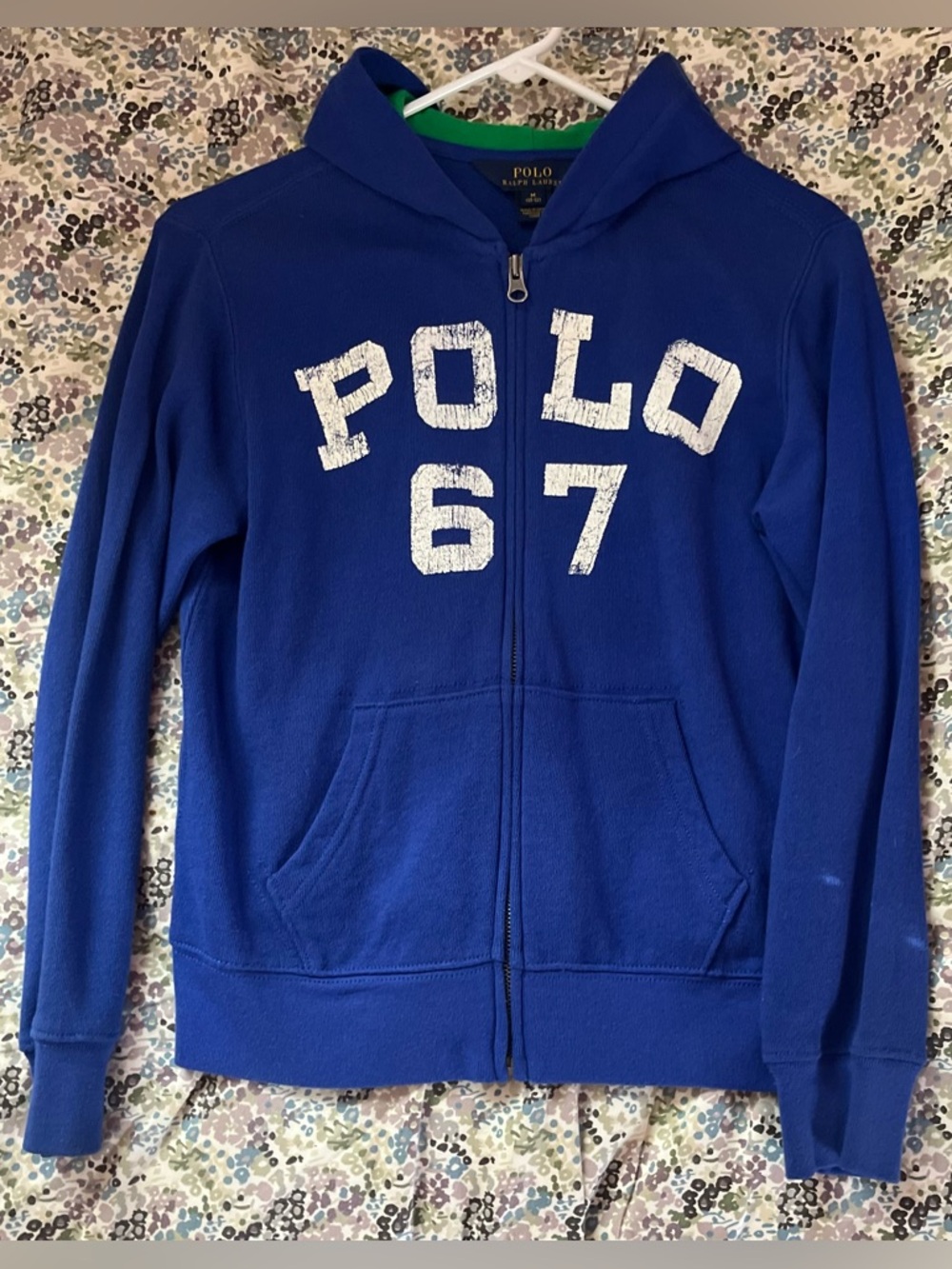 Blue Polo Zip up